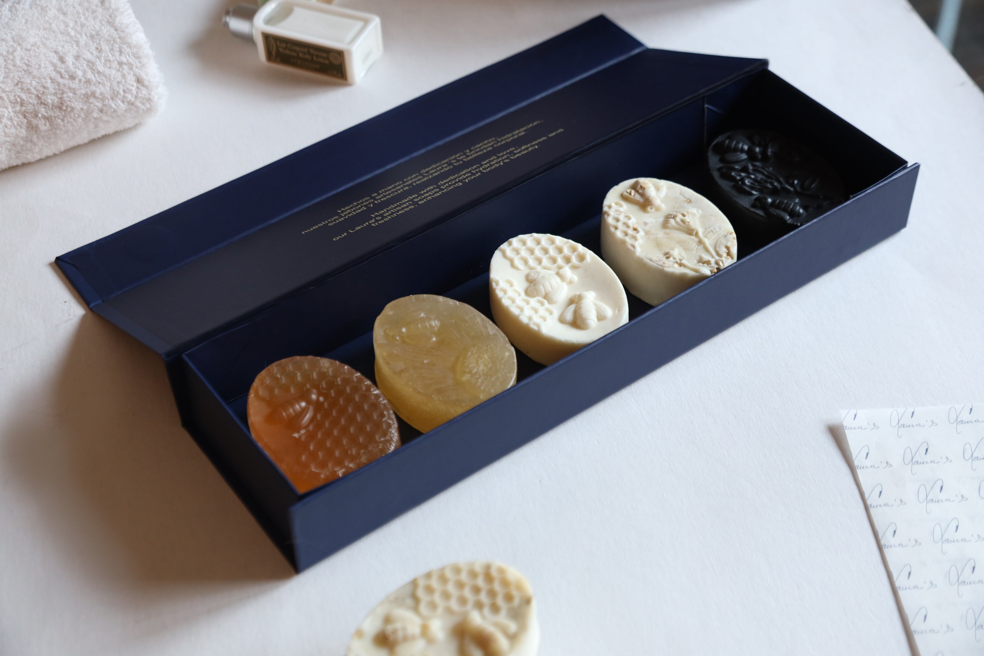 Set de regalo de 5 Jabones artesanales