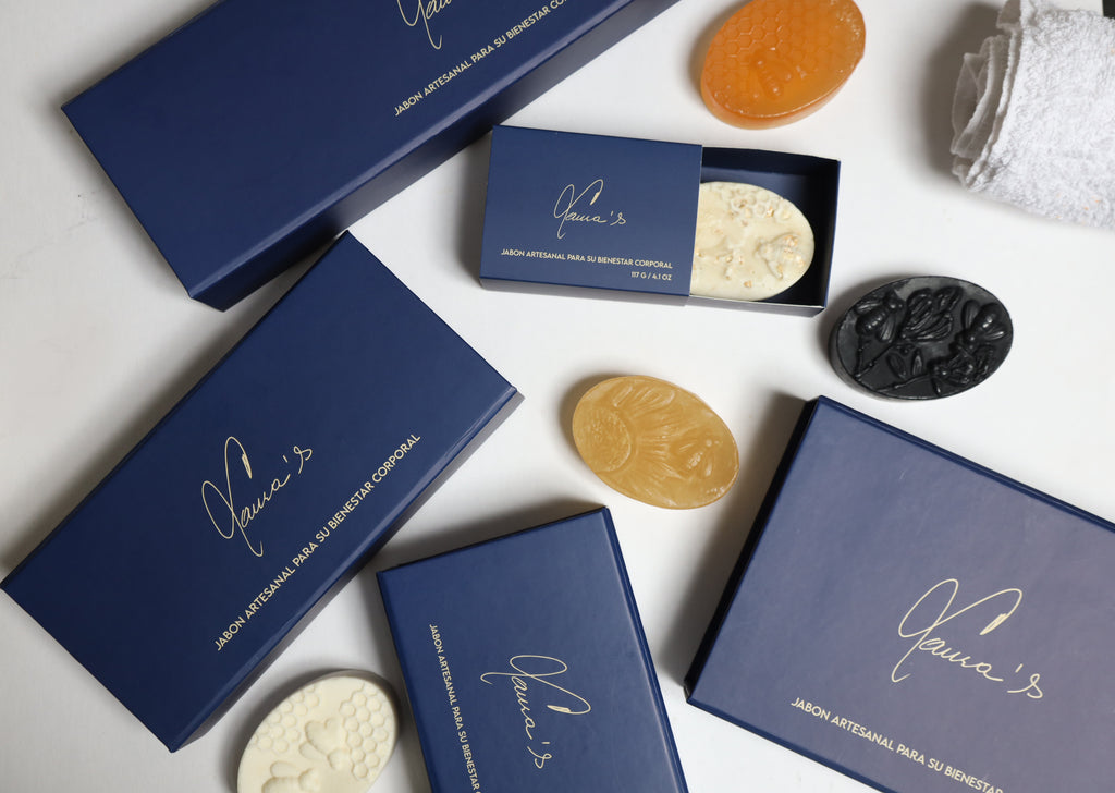 Set Regalo de 4 Jabones Artesanales